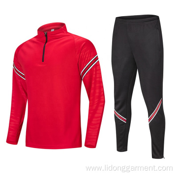 Man Soccer Tracksuit Hight Quality Football Training Suit